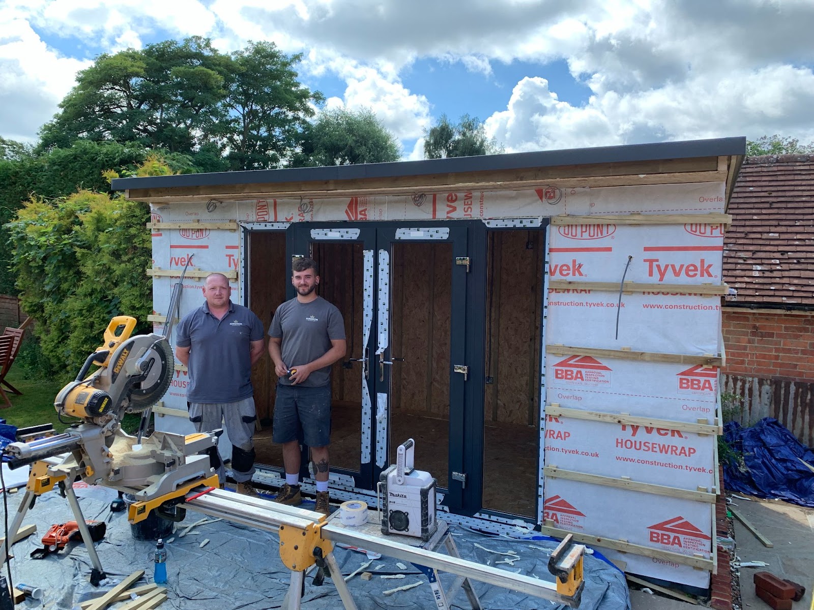 Kingdom room being built