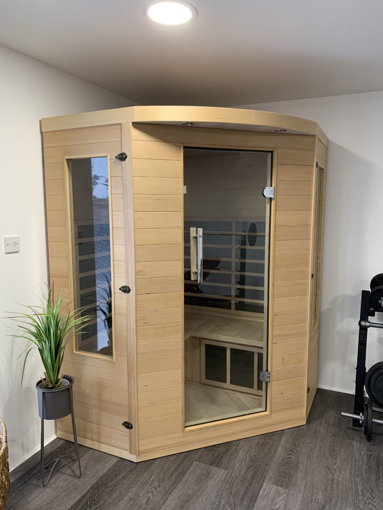 Garden room home gym Sauna