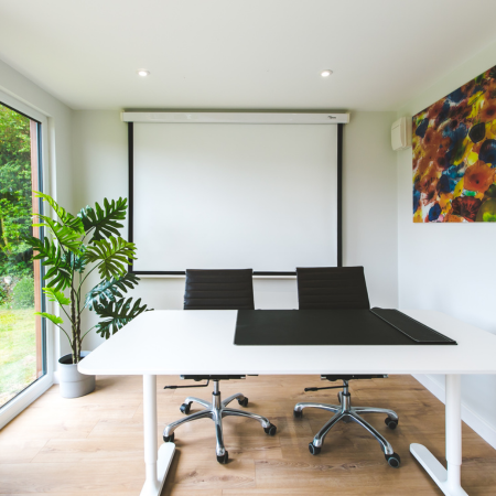 Garden workroom as a Home  Office